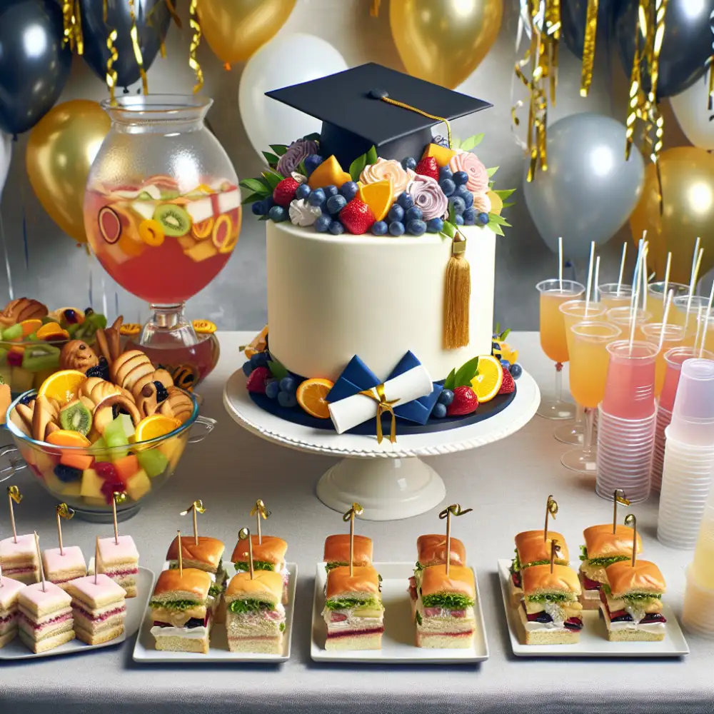 graduation party food