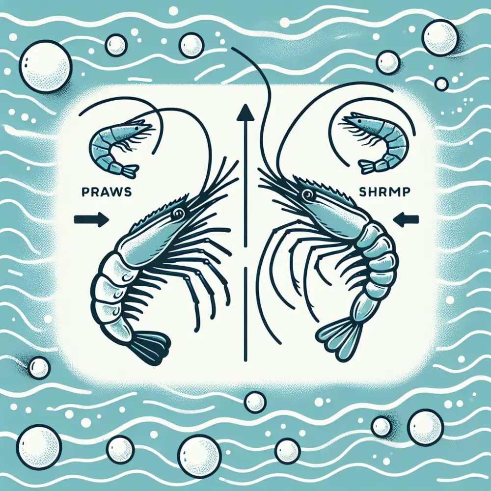 prawns vs shrimp