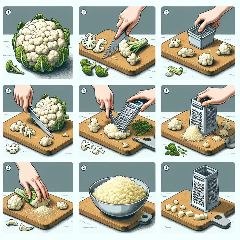 how to rice cauliflower