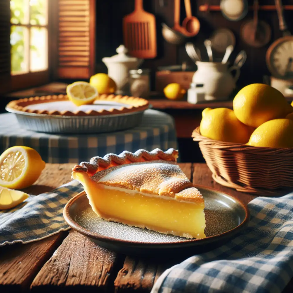 lemon chess pie