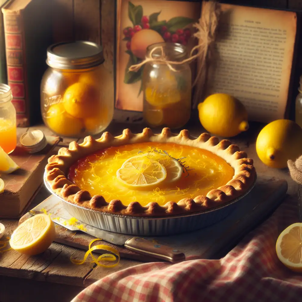 lemon chess pie