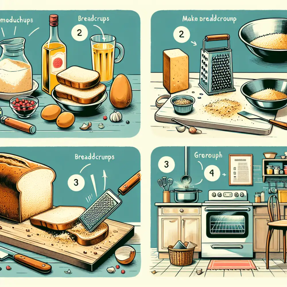 how to make breadcrumbs