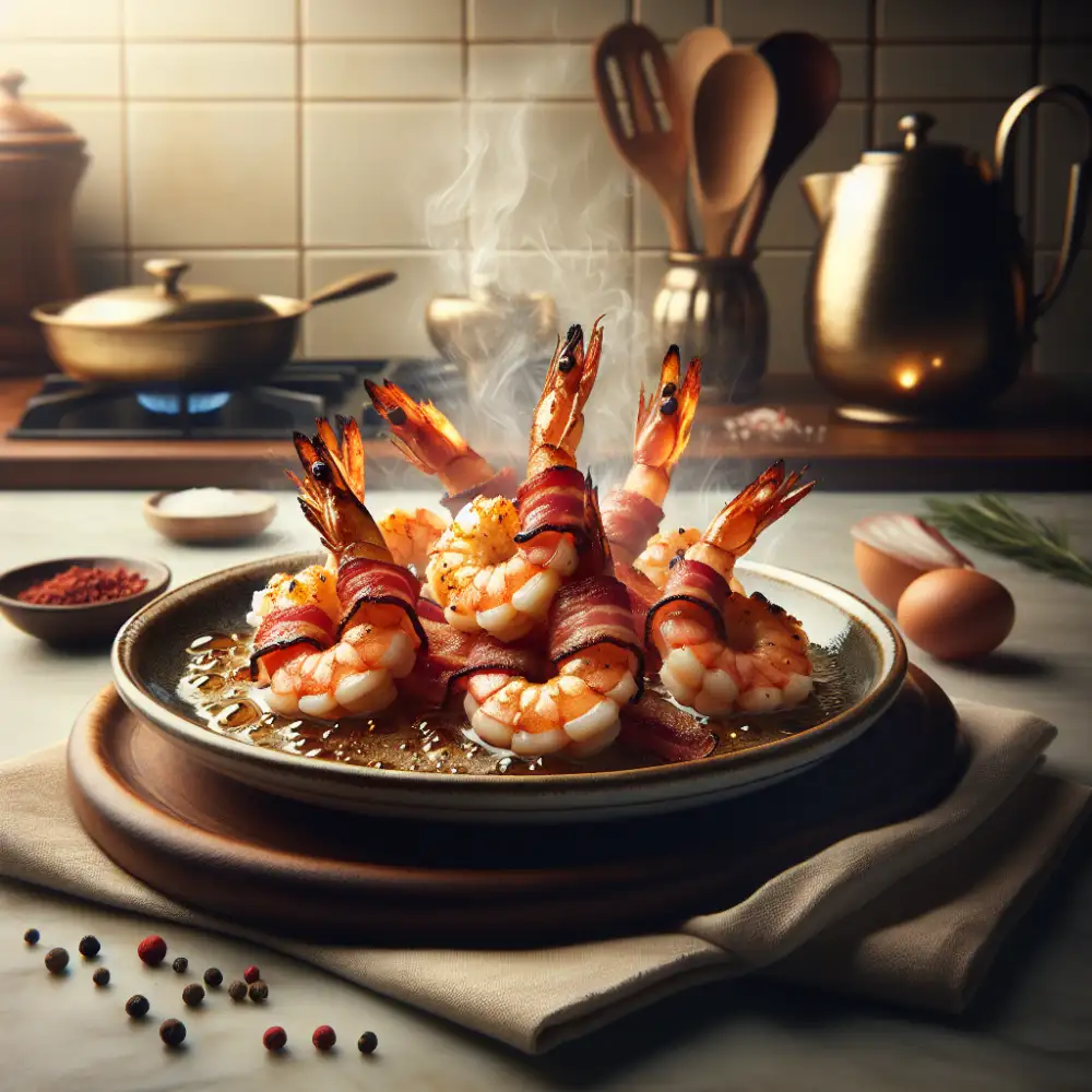 bacon wrapped shrimp