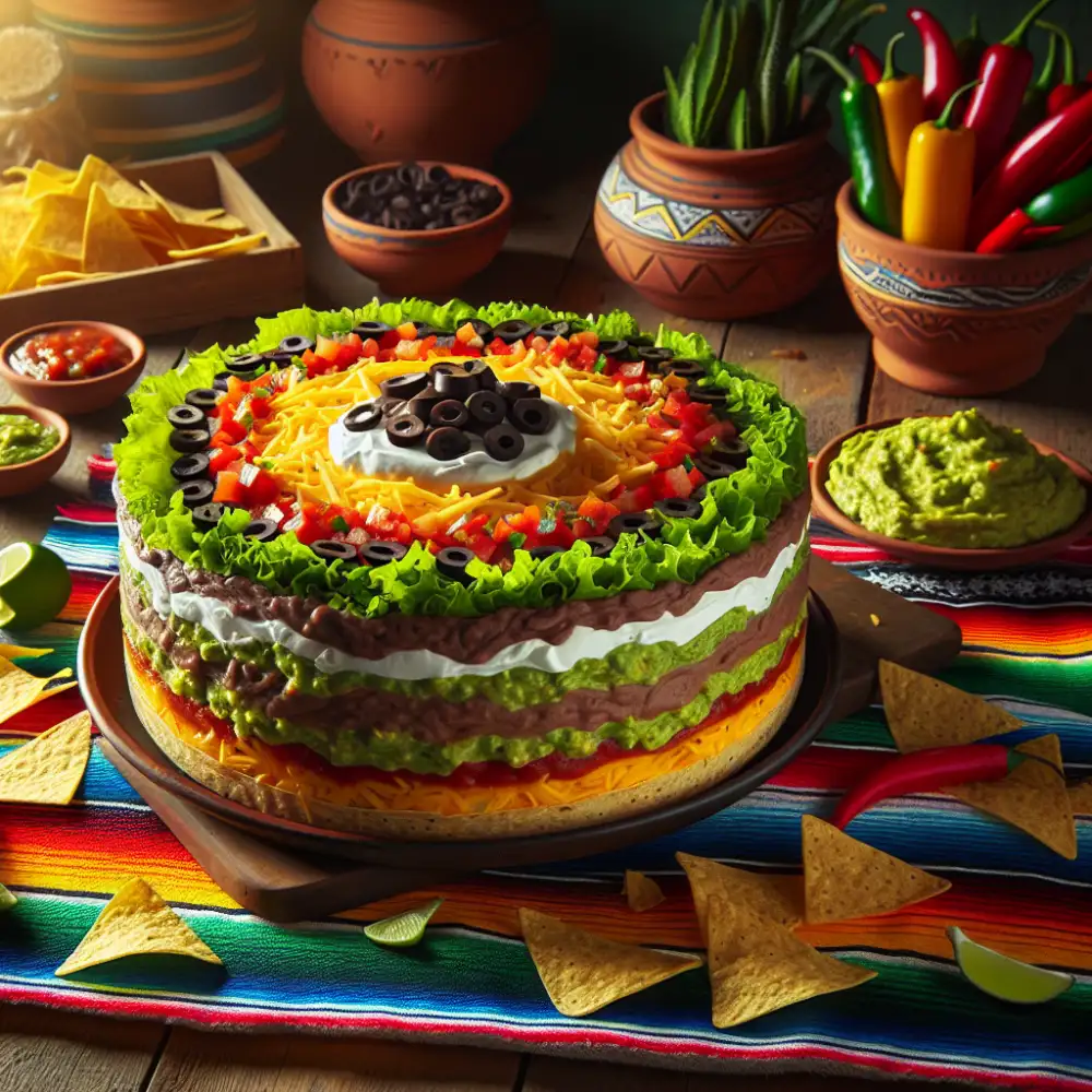 7 layer taco dip