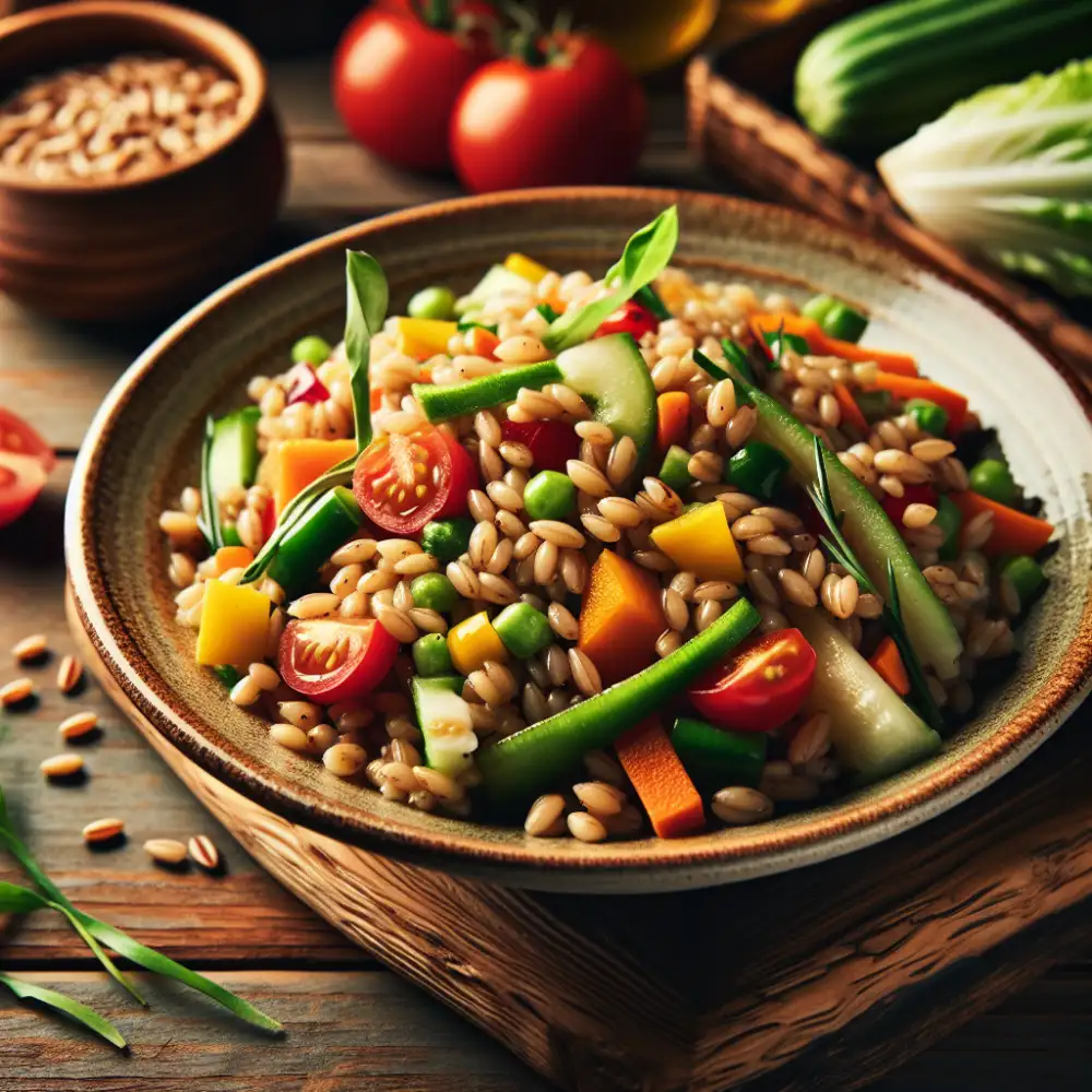 farro salad