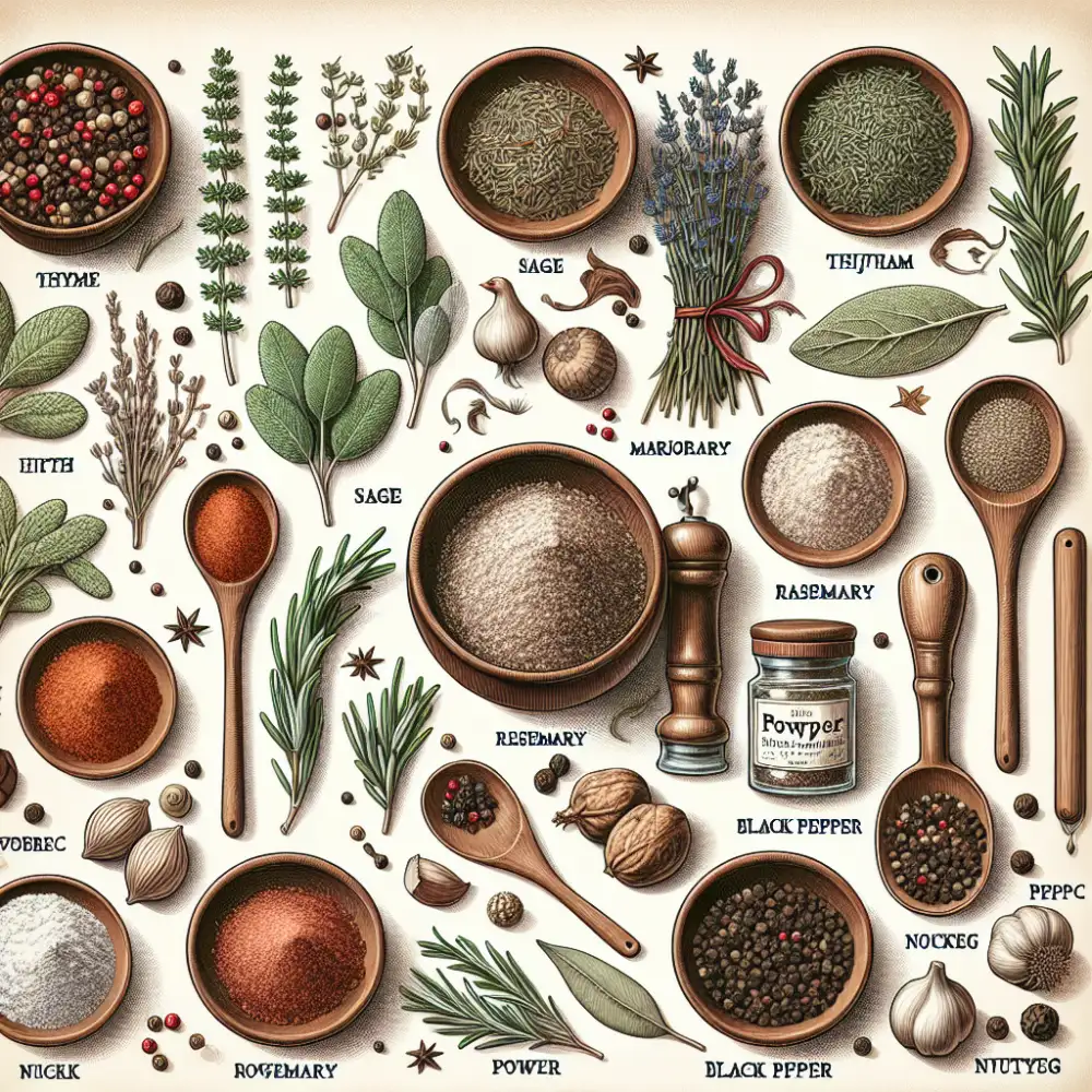 what is in poultry seasoning