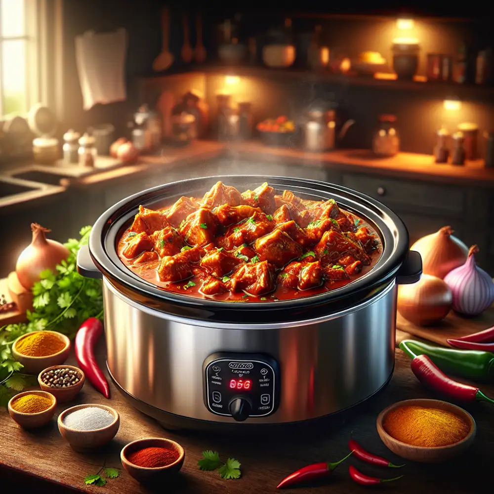 slow cooker chicken curry