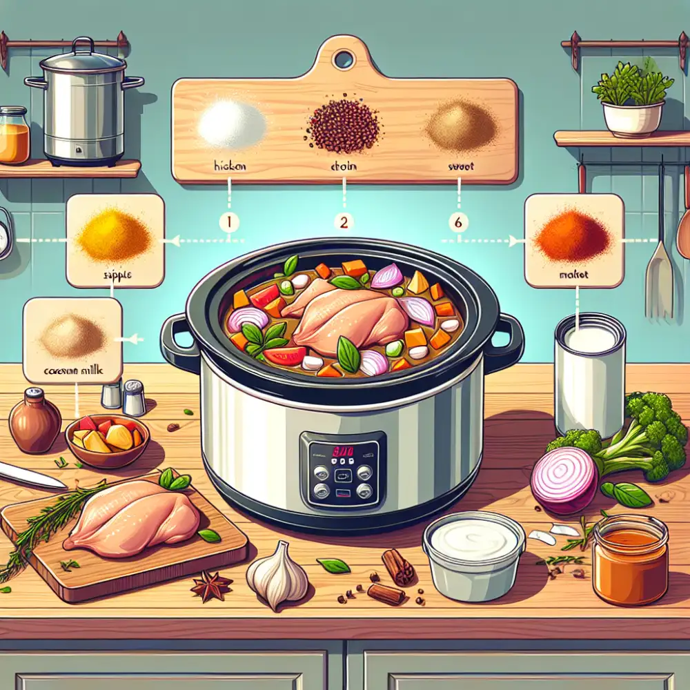 slow cooker chicken curry