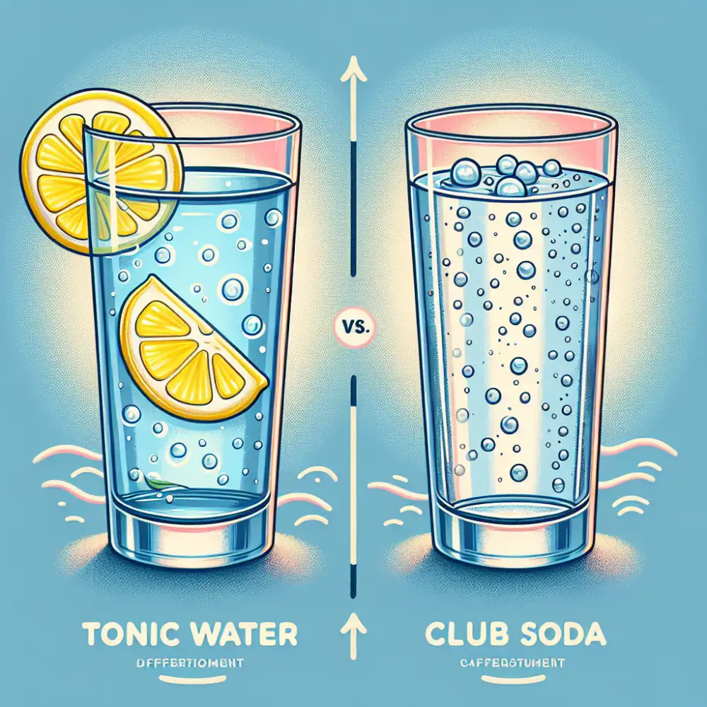 tonic water vs club soda