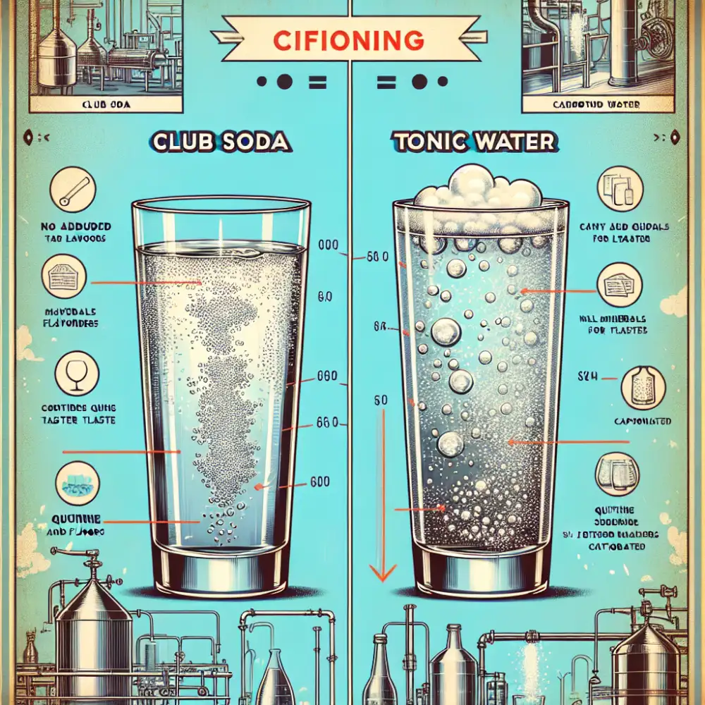 tonic water vs club soda