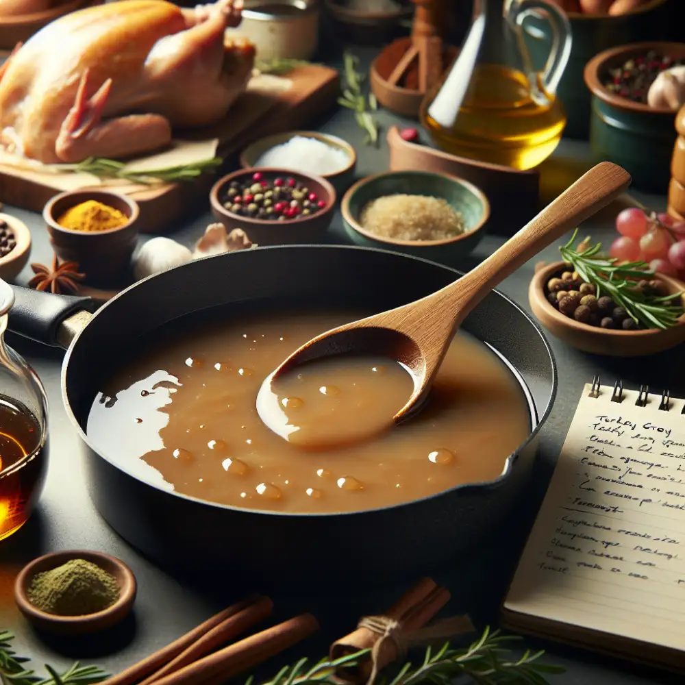 make ahead turkey gravy