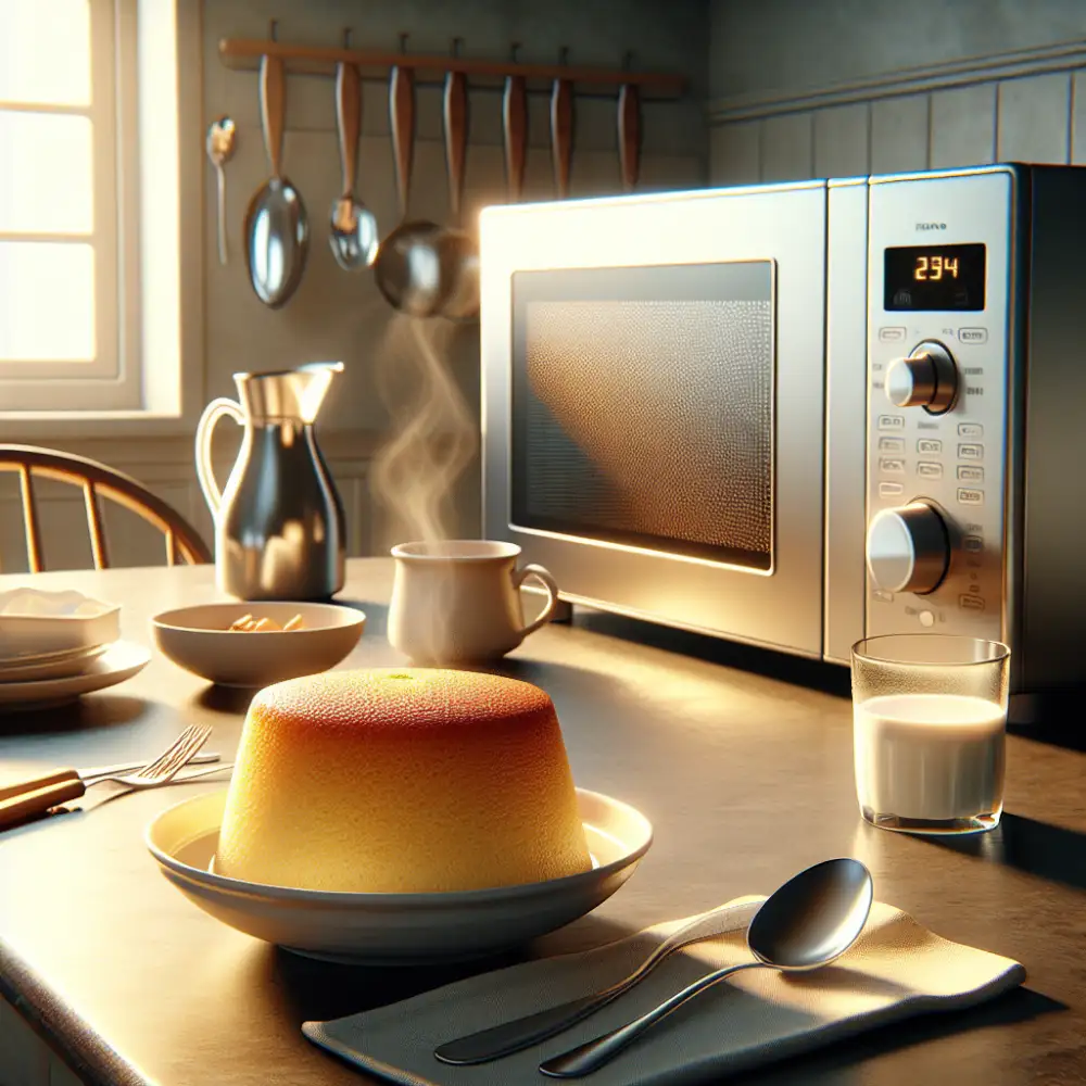 microwave sponge pudding