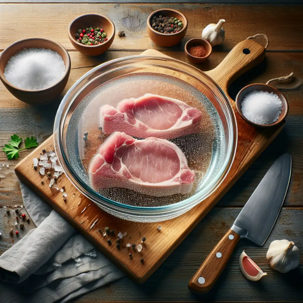 brine pork chops