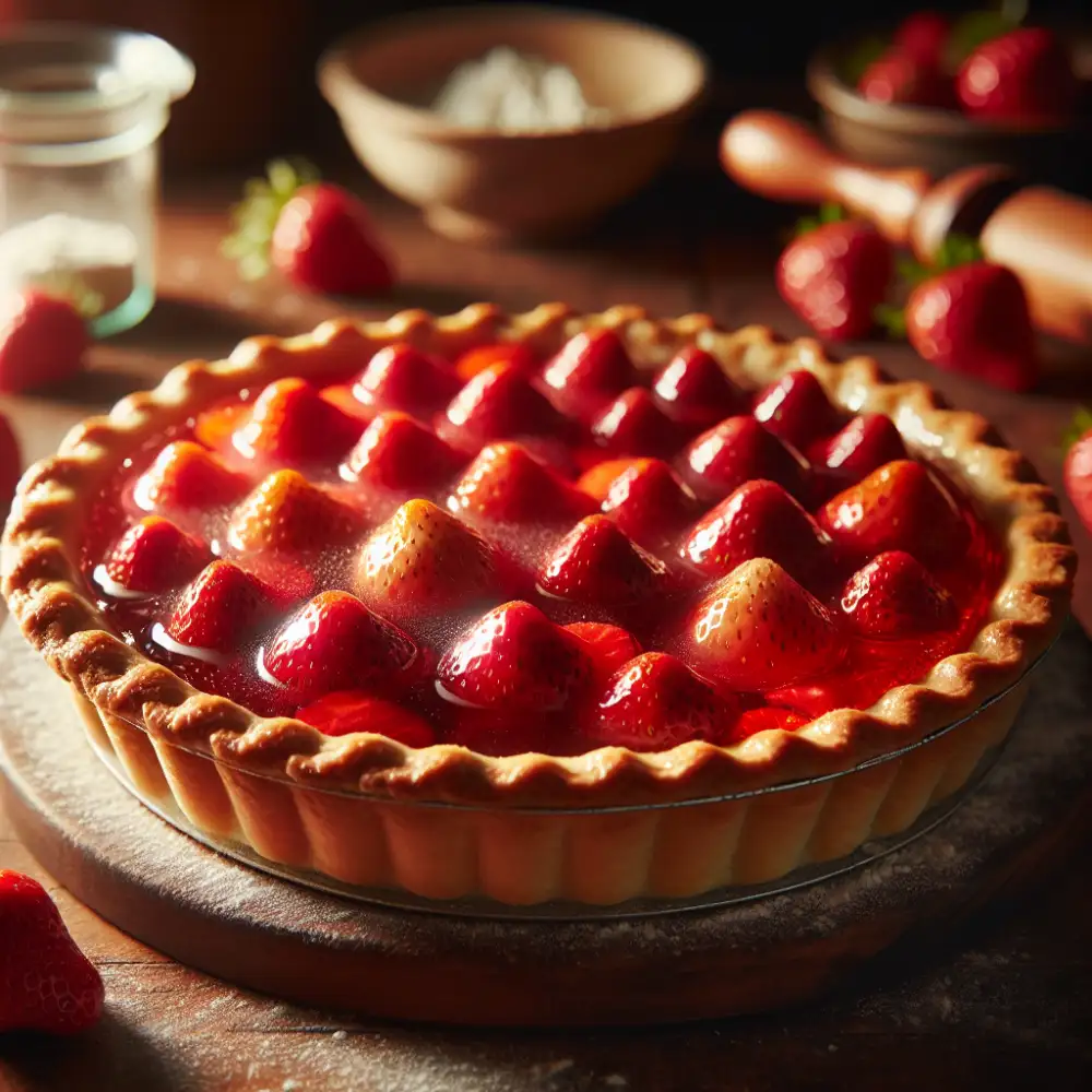 easy strawberry pie