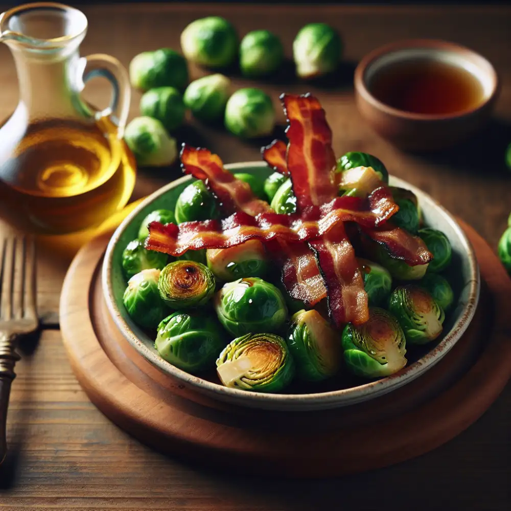 maple bacon brussel sprouts