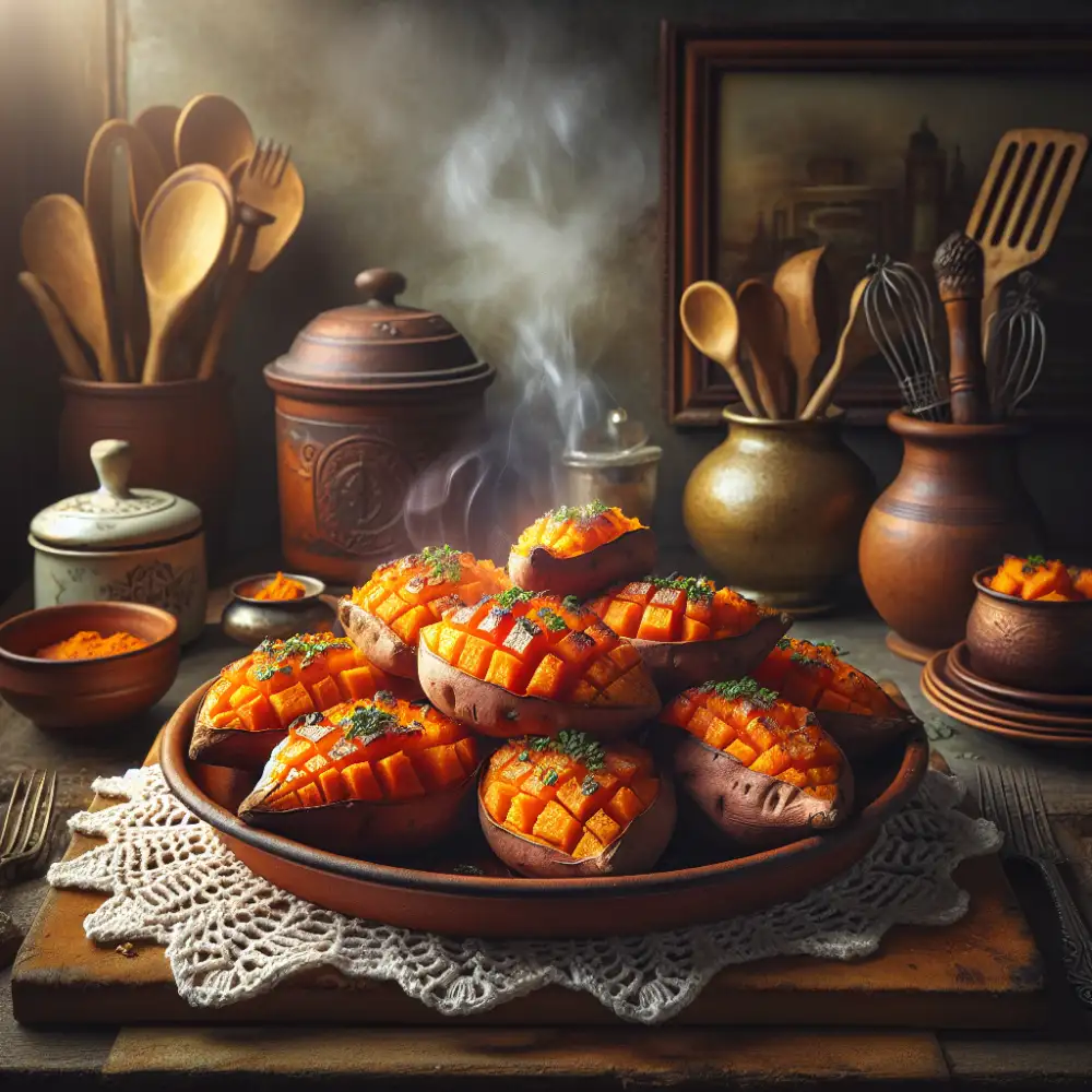 twice baked sweet potatoes